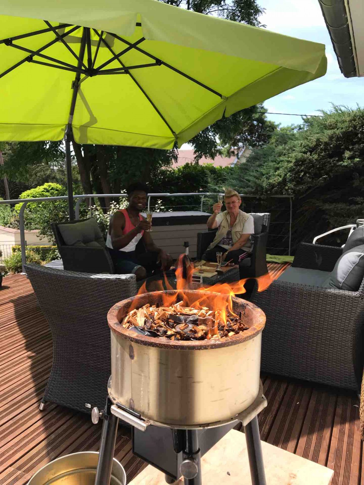 Un brasero convivial : le QAÏTO Camping