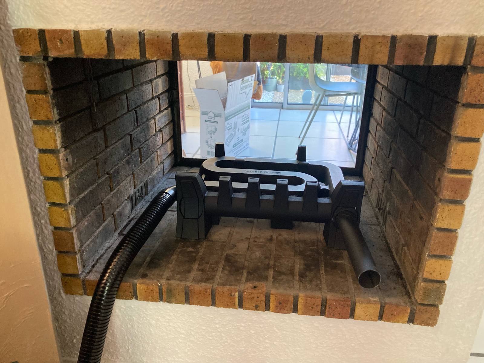 EQUATAIR dans une cheminée à double entrée (72)