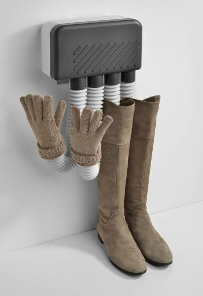 Un autre produit de CONFORT DOMO : le sèche-chaussures COzziMO pour bottes et gants d'hiver