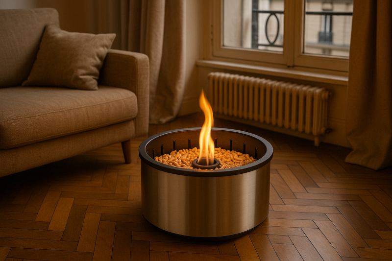 Chauffage d’appoint économique à Paris : le QAÏTO, sans branchement électrique, pour limiter les factures hivernales