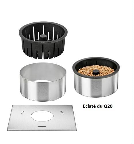 Brûleur de pellets QAÏTO type Q20