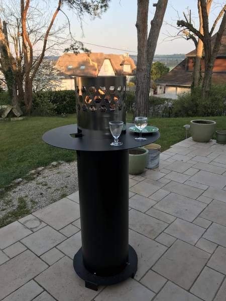 Une flambée en quelques minutes