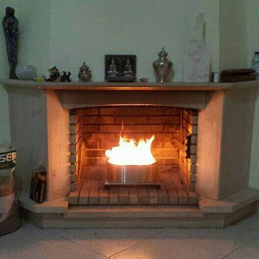 QAÏTO Q30 & QR31 en cheminée ouverte en fonctionnement dans le 17