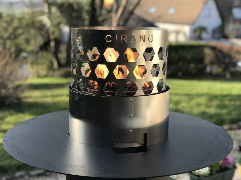 Espace non impacté par la chaleur - système breveté CIRANO