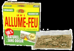 Une boîte de 12 sachets allume-feux