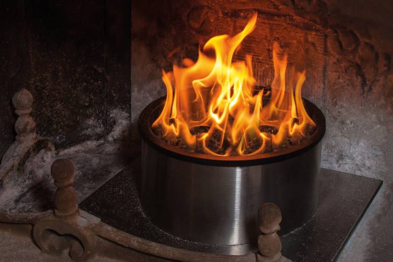 QAÏTO Q20 5 minutes après la mise en place des allume-feux 