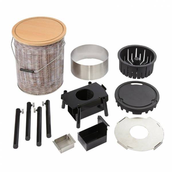 Ensemble des composants du QAÏTO Camping