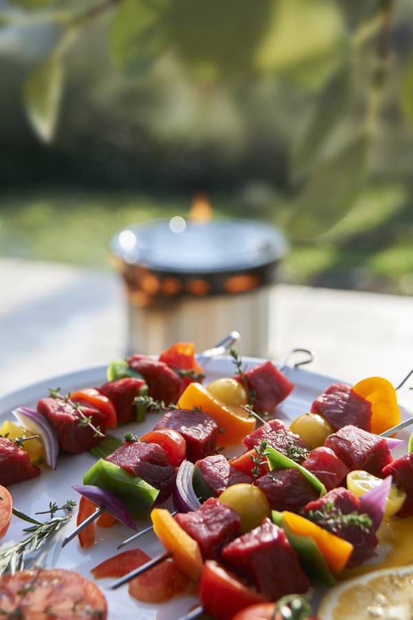 4 brochettes pour 4 personnes